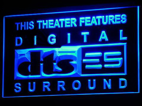 DTS - Digital Surround LED Neon Sign